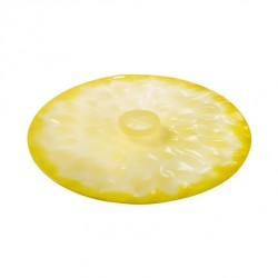 Couvercle silicone 23cm Citron jaune