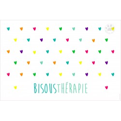 Carte Postale 10x15 « Bisousthérapie»