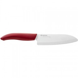 Couteau en céramique Santoku 14cm Rouge KYOCERA
