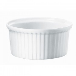 Ramequin plissé Blanc PILLIVUYT