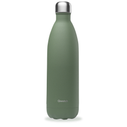 Bouteille isotherme 1L Kaki QWETCH