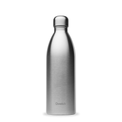 Bouteille non isotherme 1L Inox QWETCH