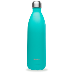 Bouteille isotherme 1L POP Bleu lagon QWETCH