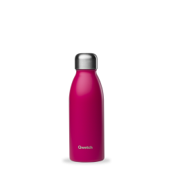 Bouteille non isotherme 0,5L Rose magenta QWETCH
