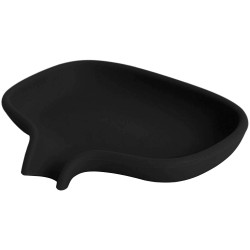 Porte-savon en silicone Noir Grand modèle BOSIGN