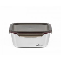 Boîte en inox rectangle 1800ml CUITISAN