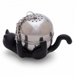 Boule à thé avec repose sachet Chat noir CATTEA