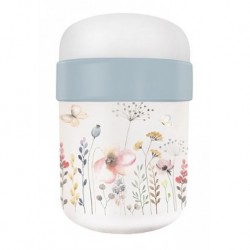 Lunchpot PLA 500+200ml "Watercolor flowers" CHIC MIC