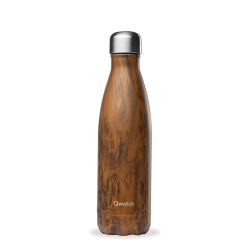 Bouteille isotherme 500ml Wood QWETCH