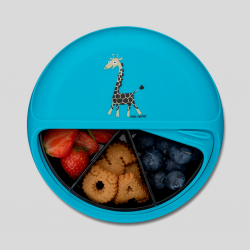 Snackdisc enfant Bleu "Girafe"