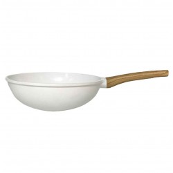 L'incroyable wok 28cm Blanc COOKUT
