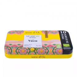 Boîte de thé Yuzu (10 sachets) TERRE D'OC