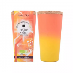 Thé Glacé +Verre "Pêche de vigne"
