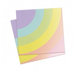 Serviettes en papier 33cm (x20) "Licorne"