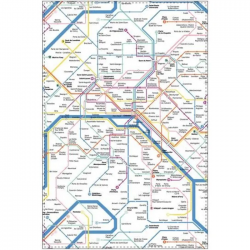 Torchon "Le plan RATP" Paris