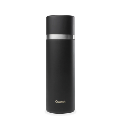 Bouteille Thermos 750ml Noir QWETCH
