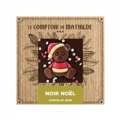 Tablette chocolat Noir "Noël"