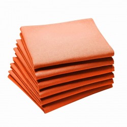 Serviette coton Mandarine CAMBRAI à l'unité