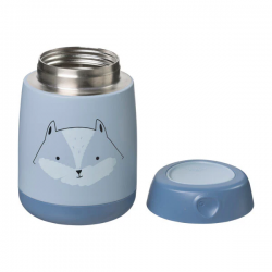 Mini lunchbox isotherme 210ml FOX bleu