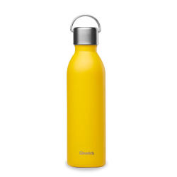 Bouteille isotherme 600ml ACTIVE Jaune Curry QWETCH