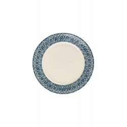 Assiette plate MIX'N'MATCH Bleu TRANQUILLO