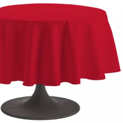 Nappe ronde coton Cerise D180 CAMBRAI