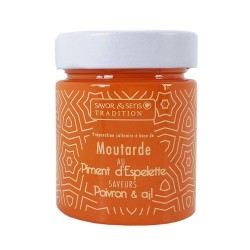 Préparation culinaire Moutarde "Piment d'espelette" COLOR...