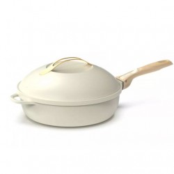 Sauteuse Fabuleuse 28cm Meringue COOKUT