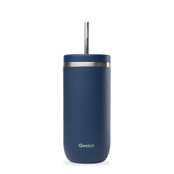 Cold Cup 600ml Bleu Nuit QWETCH