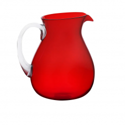 Pichet en plastique Rouge MEMENTO