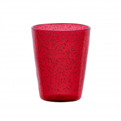 Verre à eau plastique 30cl Rouge Clair MEMENTO