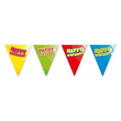 Guirlande petits fanions "Happy birthday"