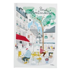 Torchon "Paris Montmartre" WINKLER