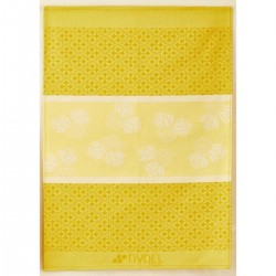 Torchon Jacquard Fleuri NYDEL