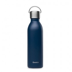 Bouteille isotherme 600ml ACTIVE Bleu marine QWETCH