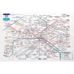 Torchon "Le plan RATP" Paris