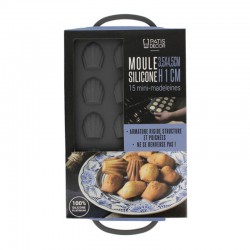 Moule de 15 mini-madeleines en silicone PATISDECOR