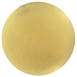 Lot de 5 cartons support doré rond D24 cm