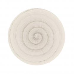 Assiette plate céramique Blanc MEMENTO