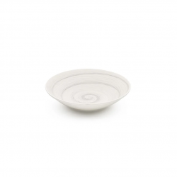 Assiette à soupe céramique Blanc MEMENTO