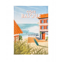 Torchon WIM "Côte Basque" COUCKE
