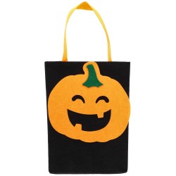 Panier en feutrine "Citrouille" HALLOWEEN