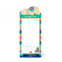 Bloc note magnétique 60 feuilles LLAMA LEGAMI