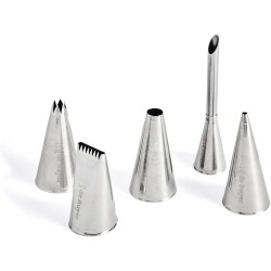 Coffret 5 douilles inox DE BUYER