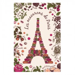 Torchon "Macarons de Paris" WINKLER