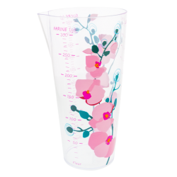 Verre doseur DEMESURE Orchidée bleue PYLONES