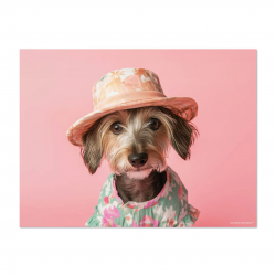 Set de table CHIEN "Sally" en vynile