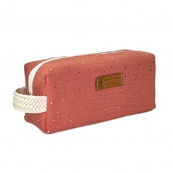 Trousse de toilette "S" DOUX RÊVE Marsala
