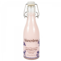 Crême moussante à la fraise BLANCREME