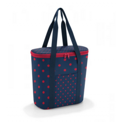 Sac isotherme XL THERMOSHOPPER Dots red REISENTHEL